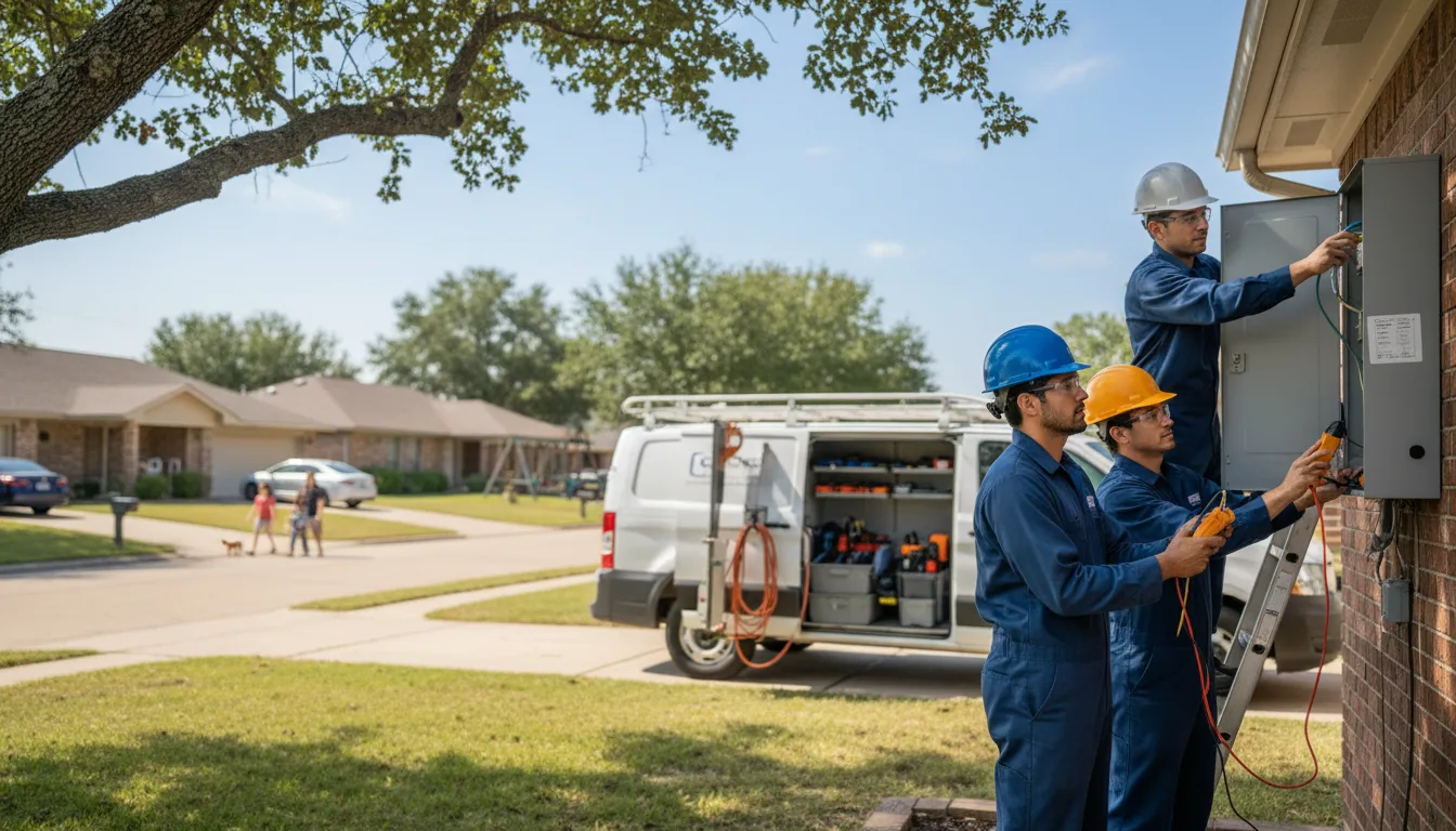 Certified electrician providing emergency electrical services in Blanchard, ND
